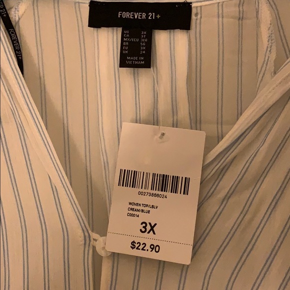 Long sleeved striped blouse - Picture 3 of 3